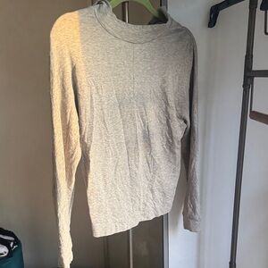 Gray Long Sleeve turtleneck Madewell